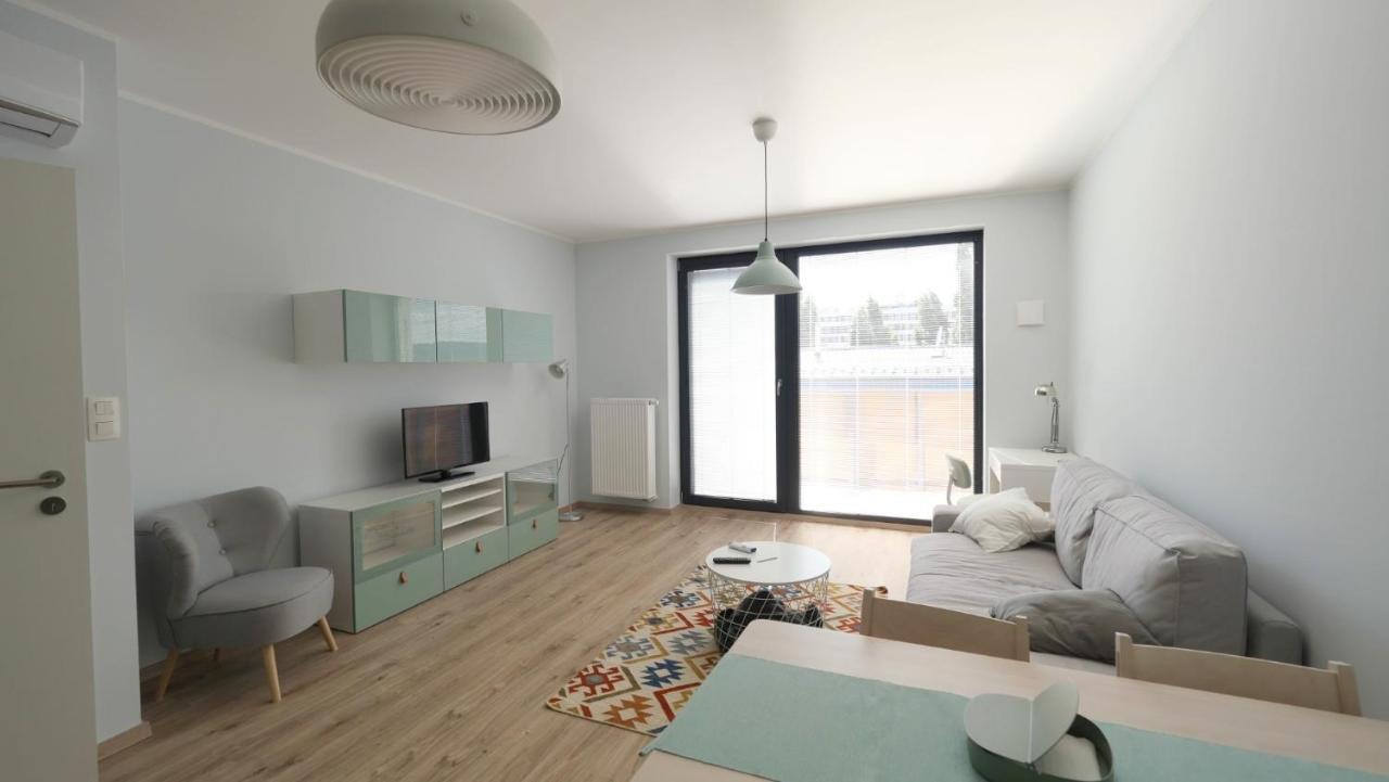 Air-Conditioned, 2 Room Apartment With Terrace Братислава Екстериор снимка